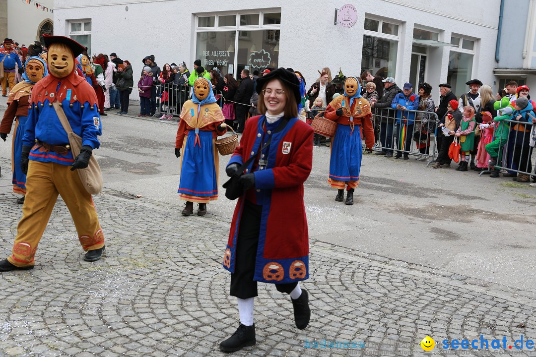 Rosenmontagsumzug - Narrensprung: Ravensburg, 12.02.2024