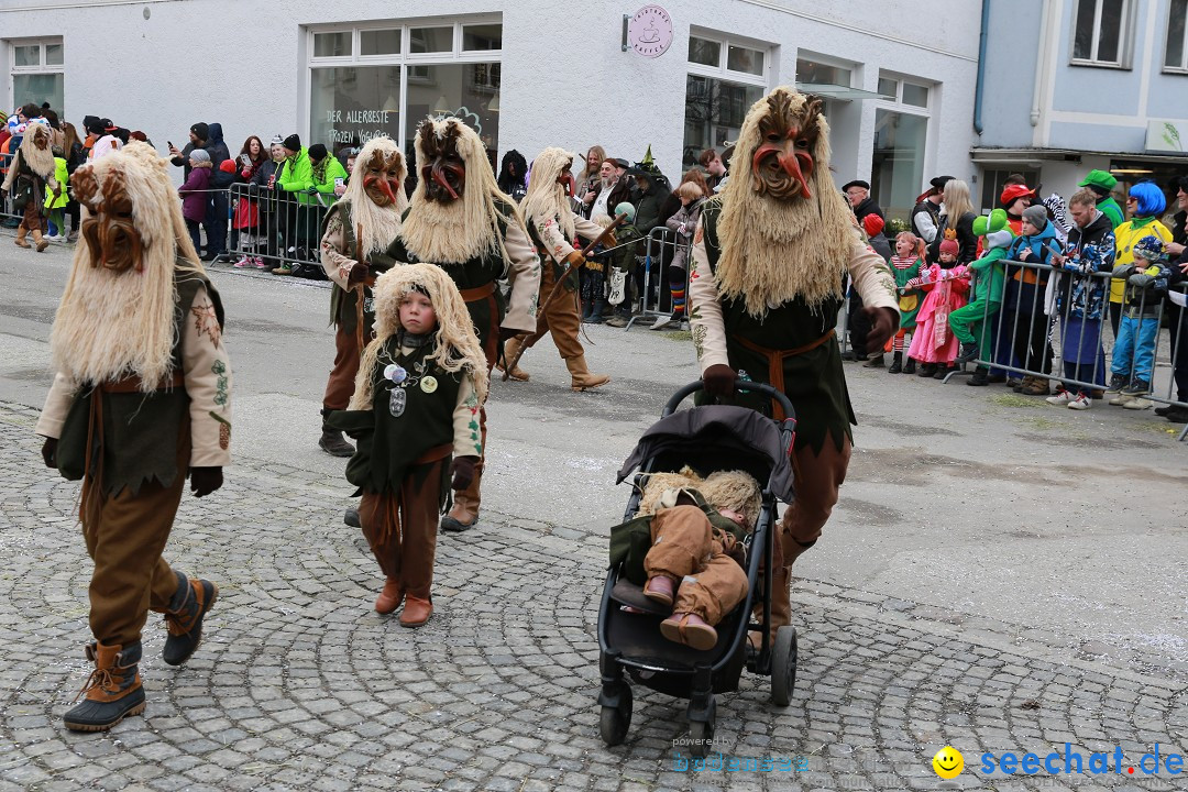 Rosenmontagsumzug - Narrensprung: Ravensburg, 12.02.2024