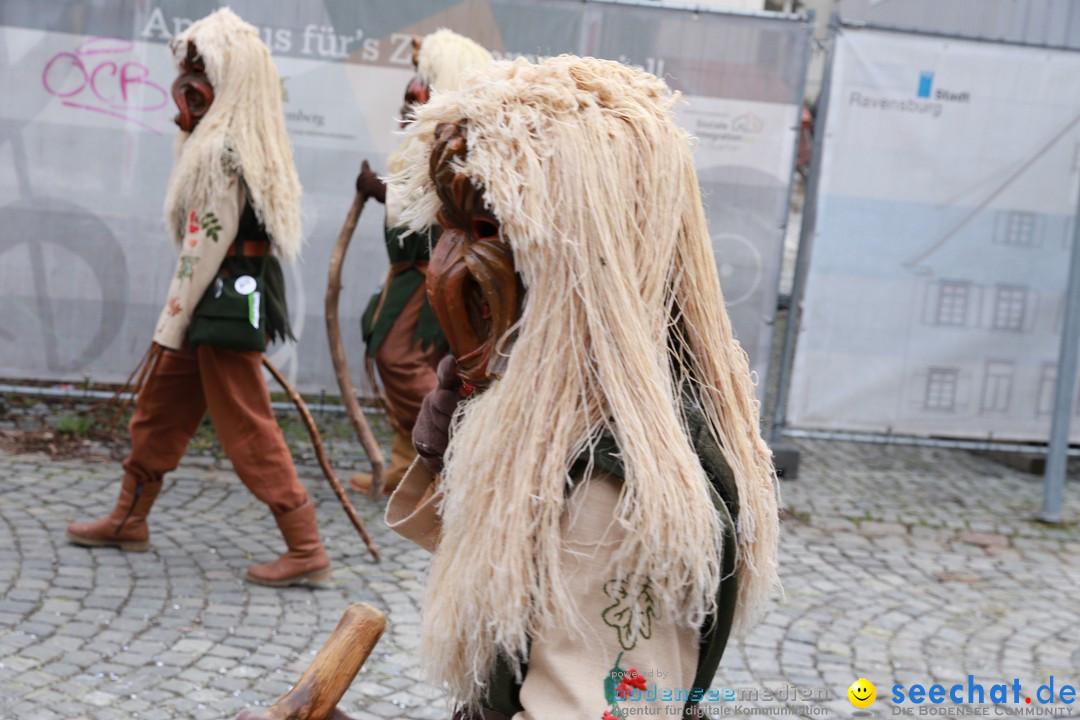 Rosenmontagsumzug - Narrensprung: Ravensburg, 12.02.2024