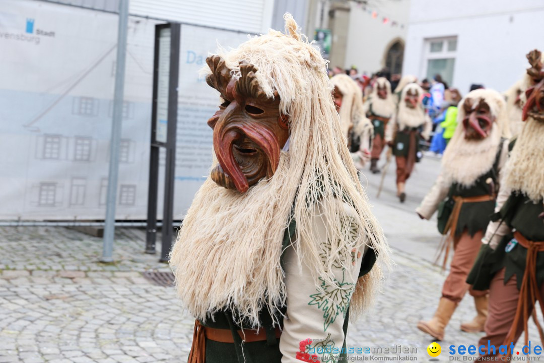 Rosenmontagsumzug - Narrensprung: Ravensburg, 12.02.2024