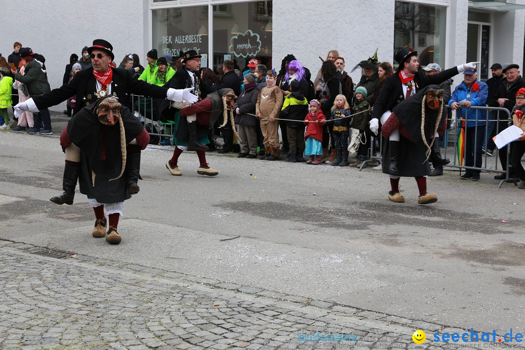 Rosenmontagsumzug - Narrensprung: Ravensburg, 12.02.2024