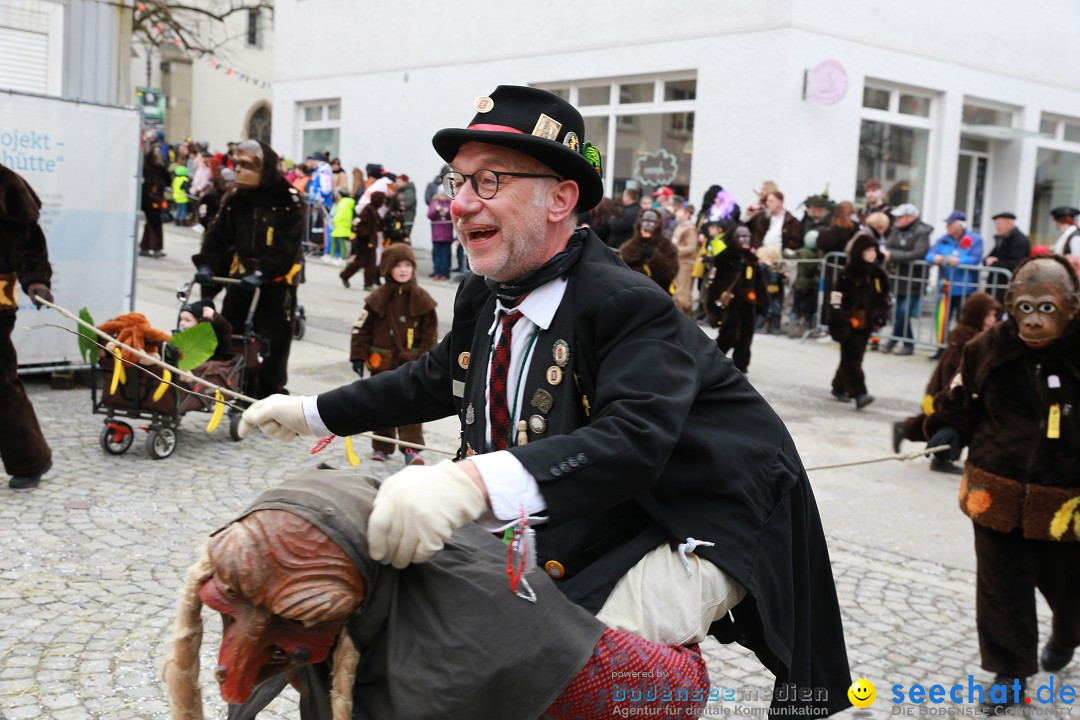 Rosenmontagsumzug - Narrensprung: Ravensburg, 12.02.2024