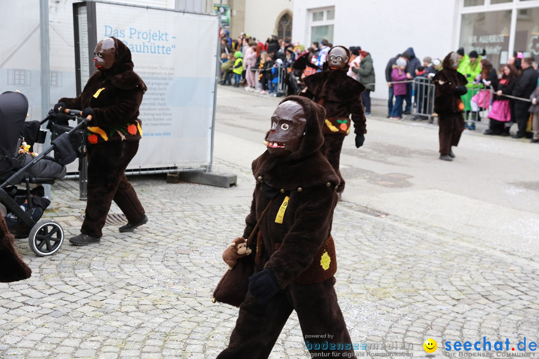 Rosenmontagsumzug - Narrensprung: Ravensburg, 12.02.2024