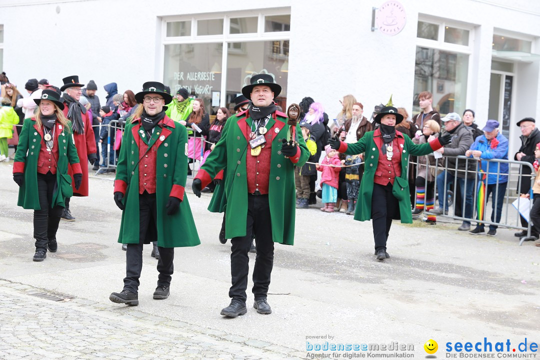 Rosenmontagsumzug - Narrensprung: Ravensburg, 12.02.2024