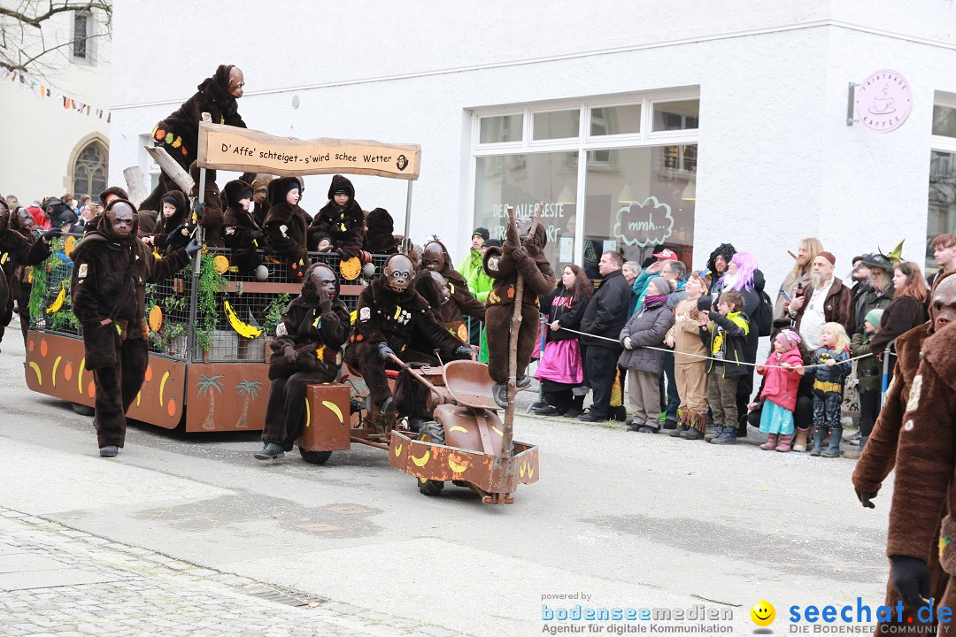 Rosenmontagsumzug - Narrensprung: Ravensburg, 12.02.2024