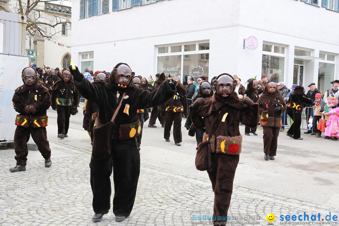 Rosenmontagsumzug - Narrensprung: Ravensburg, 12.02.2024