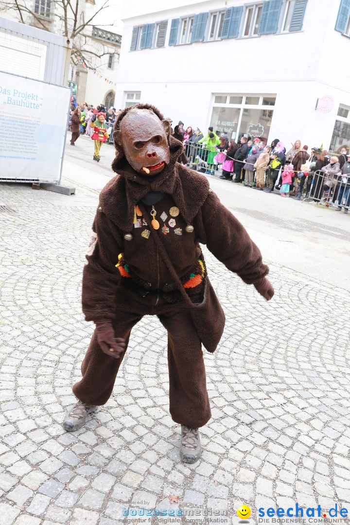 Rosenmontagsumzug - Narrensprung: Ravensburg, 12.02.2024