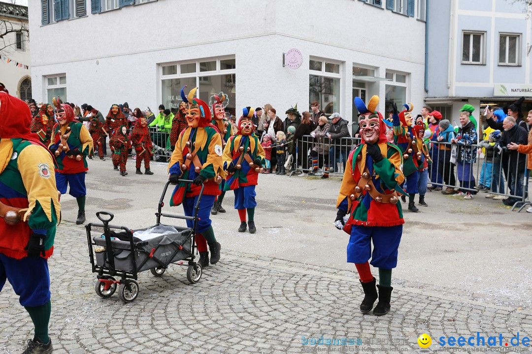 Rosenmontagsumzug - Narrensprung: Ravensburg, 12.02.2024