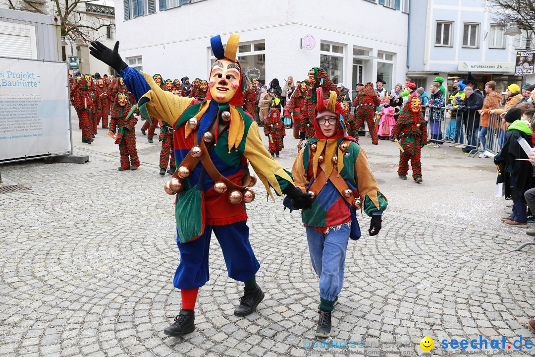 Rosenmontagsumzug - Narrensprung: Ravensburg, 12.02.2024