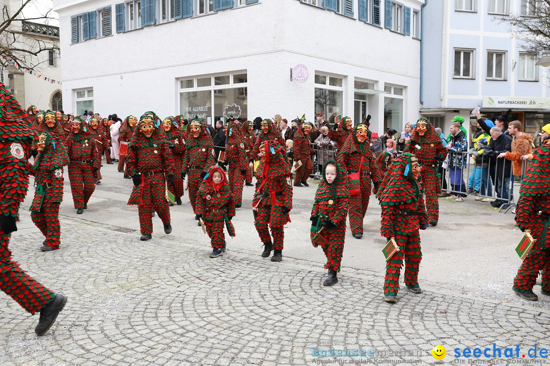 Rosenmontagsumzug - Narrensprung: Ravensburg, 12.02.2024