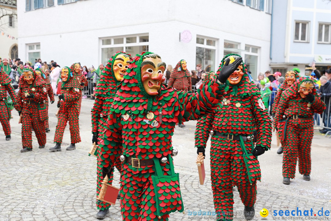 Rosenmontagsumzug - Narrensprung: Ravensburg, 12.02.2024