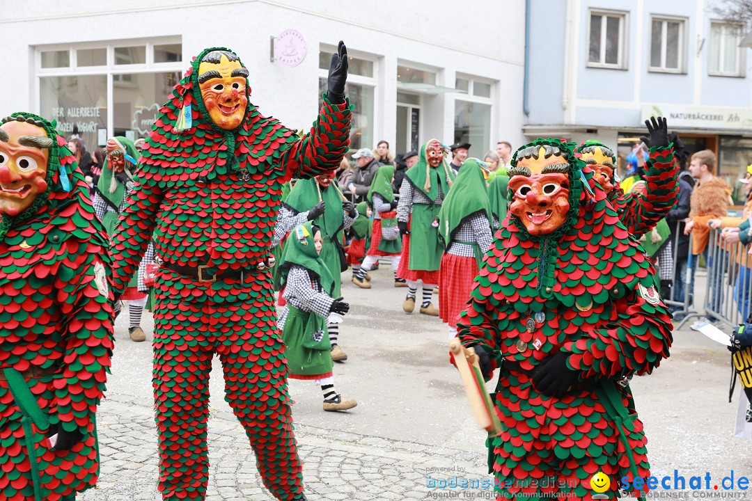 Rosenmontagsumzug - Narrensprung: Ravensburg, 12.02.2024