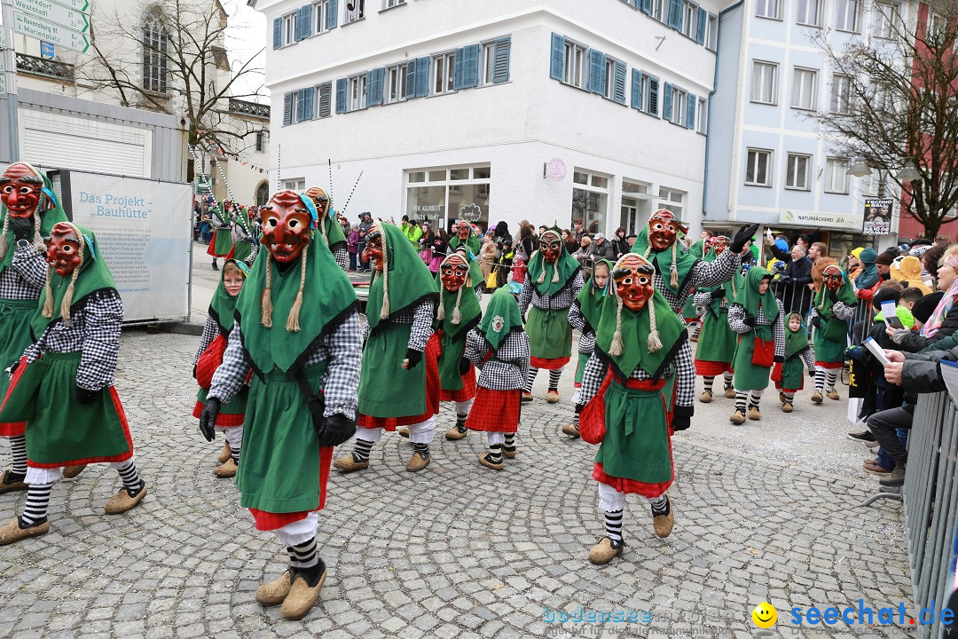 Rosenmontagsumzug - Narrensprung: Ravensburg, 12.02.2024