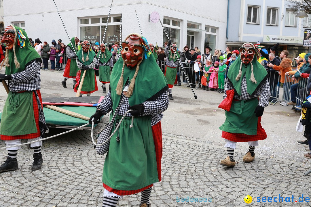 Rosenmontagsumzug - Narrensprung: Ravensburg, 12.02.2024