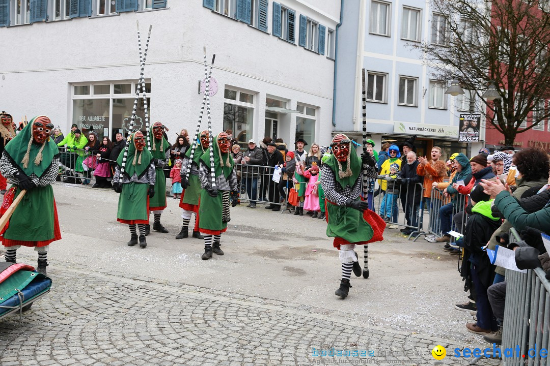 Rosenmontagsumzug - Narrensprung: Ravensburg, 12.02.2024