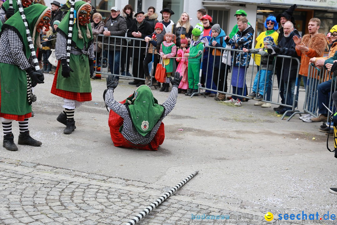 Rosenmontagsumzug - Narrensprung: Ravensburg, 12.02.2024