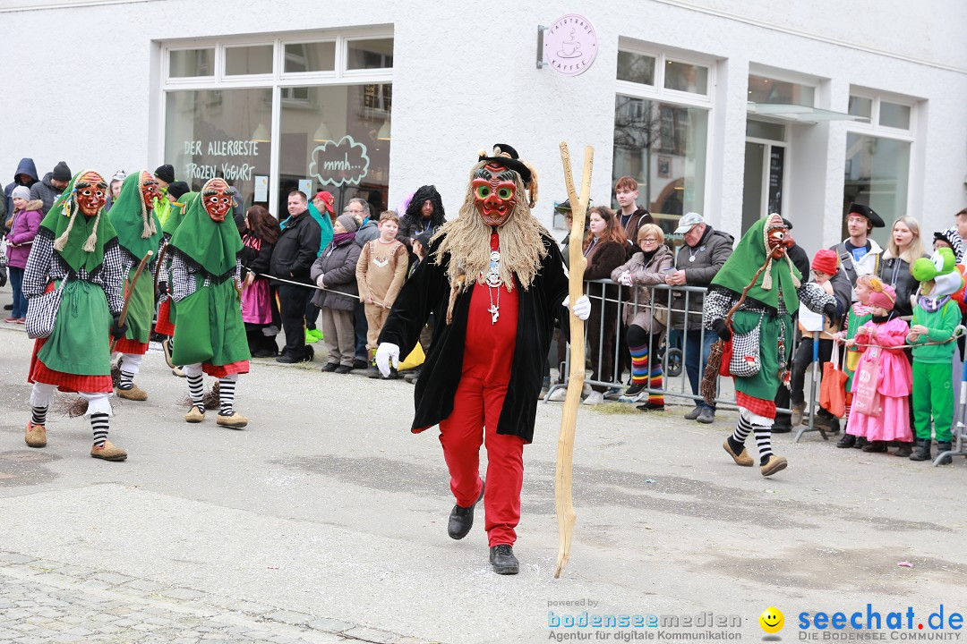 Rosenmontagsumzug - Narrensprung: Ravensburg, 12.02.2024