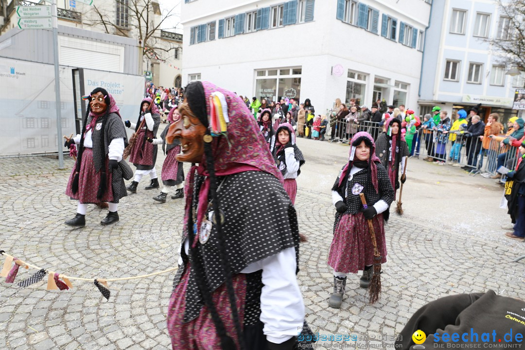 Rosenmontagsumzug - Narrensprung: Ravensburg, 12.02.2024