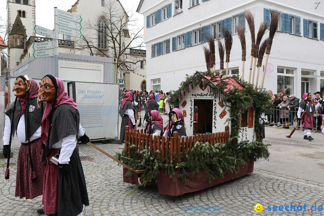 Rosenmontagsumzug - Narrensprung: Ravensburg, 12.02.2024