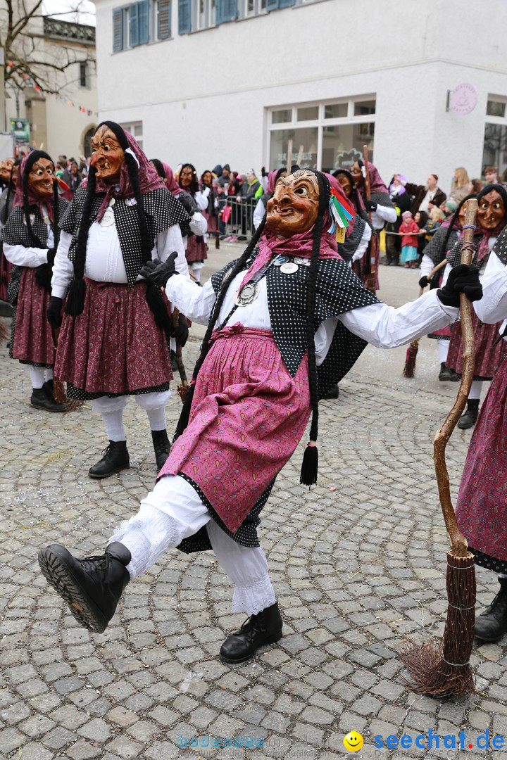 Rosenmontagsumzug - Narrensprung: Ravensburg, 12.02.2024