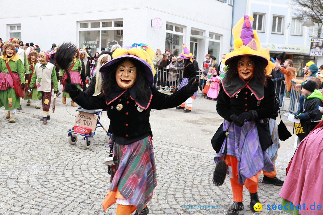 Rosenmontagsumzug - Narrensprung: Ravensburg, 12.02.2024