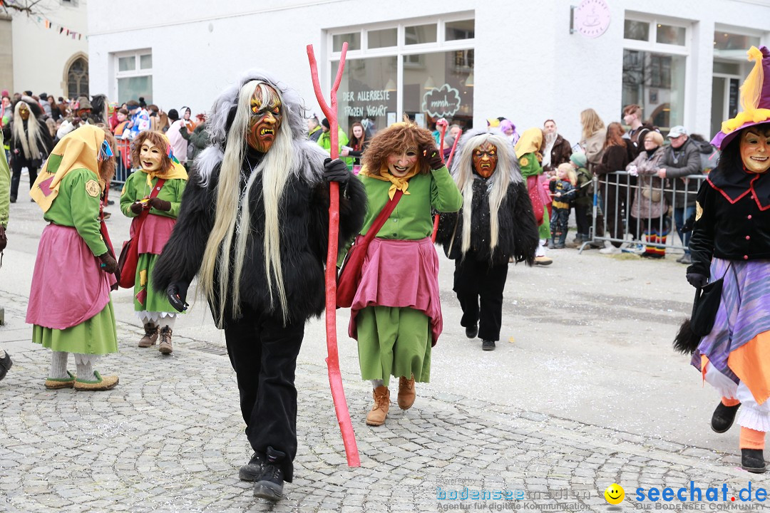 Rosenmontagsumzug - Narrensprung: Ravensburg, 12.02.2024