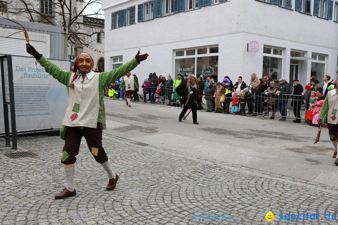 Rosenmontagsumzug - Narrensprung: Ravensburg, 12.02.2024