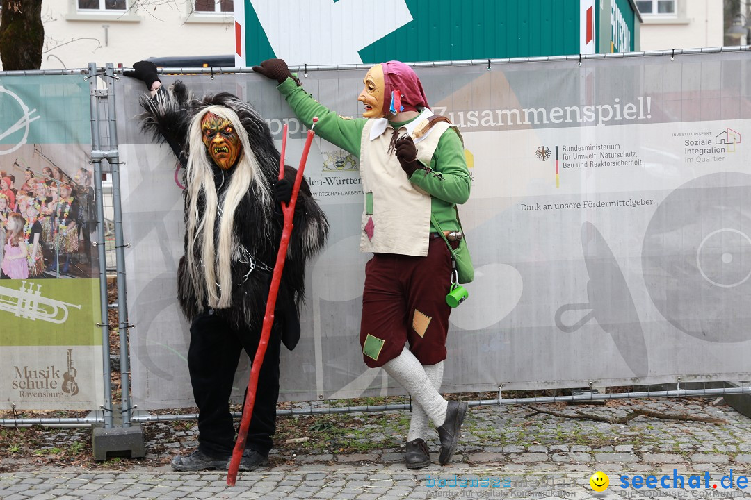 Rosenmontagsumzug - Narrensprung: Ravensburg, 12.02.2024