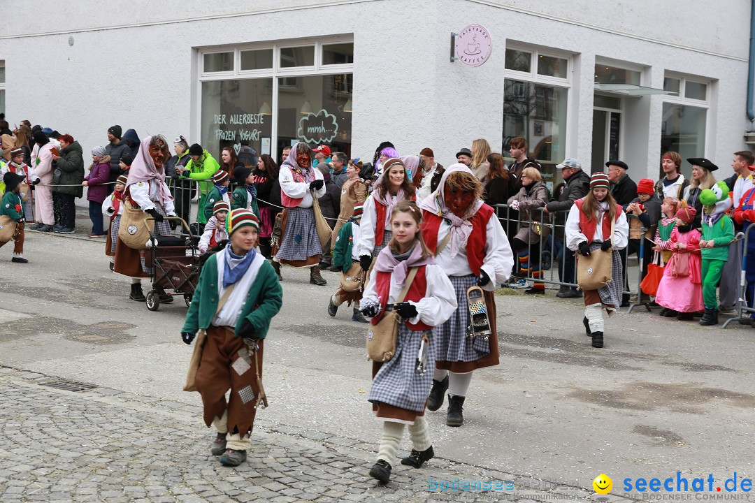 Rosenmontagsumzug - Narrensprung: Ravensburg, 12.02.2024