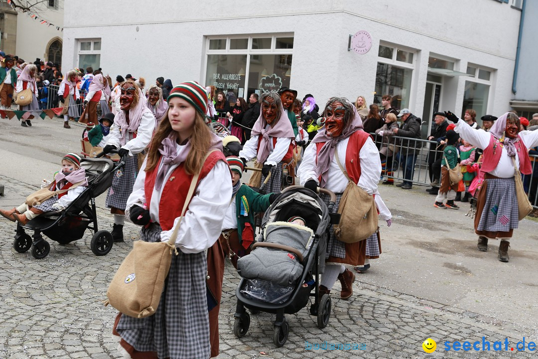 Rosenmontagsumzug - Narrensprung: Ravensburg, 12.02.2024