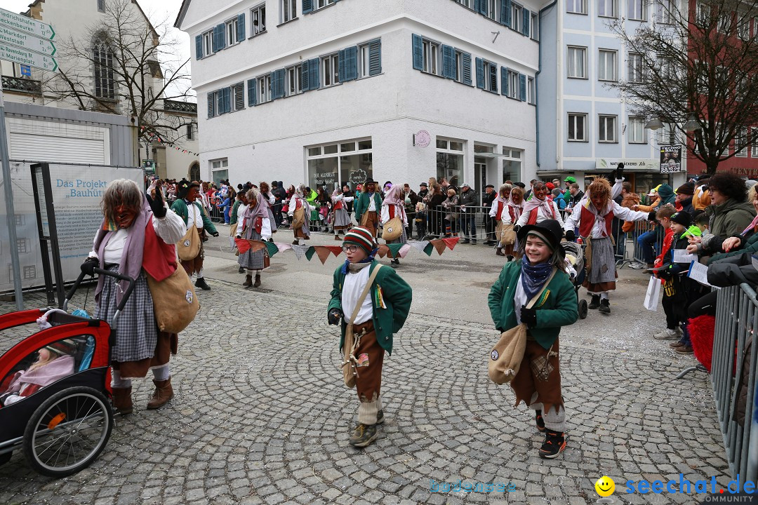 Rosenmontagsumzug - Narrensprung: Ravensburg, 12.02.2024