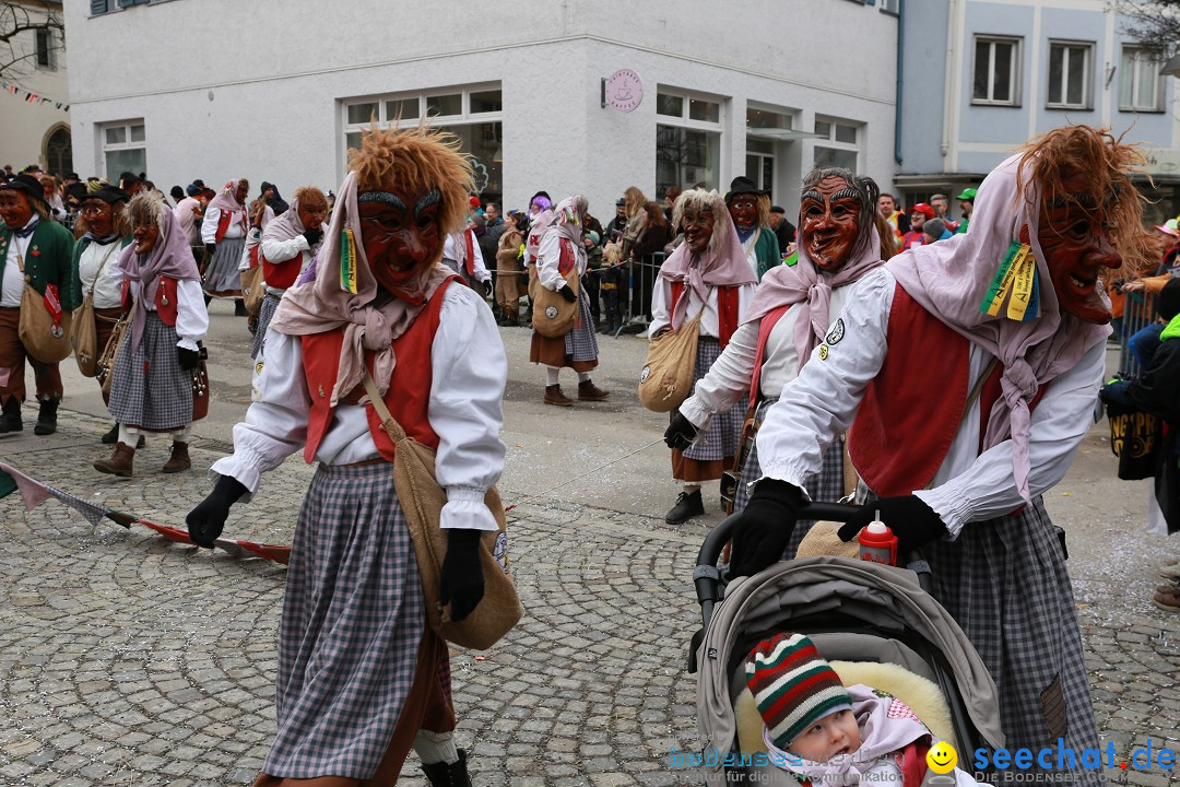 Rosenmontagsumzug - Narrensprung: Ravensburg, 12.02.2024