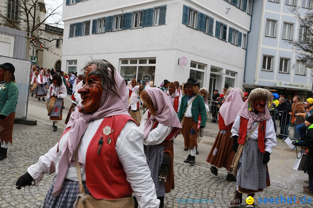 Rosenmontagsumzug - Narrensprung: Ravensburg, 12.02.2024