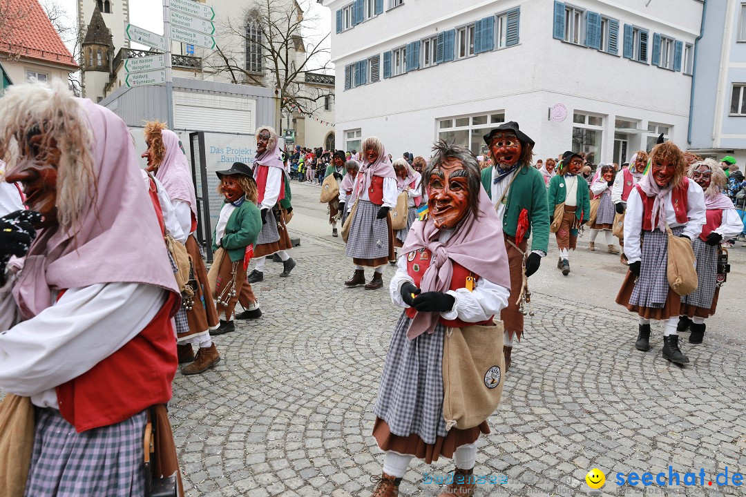 Rosenmontagsumzug - Narrensprung: Ravensburg, 12.02.2024