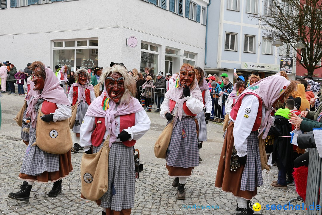 Rosenmontagsumzug - Narrensprung: Ravensburg, 12.02.2024