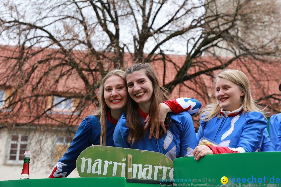 Rosenmontagsumzug - Narrensprung: Ravensburg, 12.02.2024