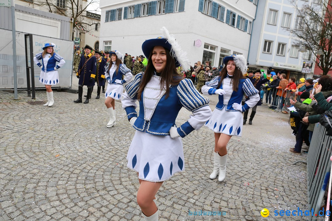 Rosenmontagsumzug - Narrensprung: Ravensburg, 12.02.2024