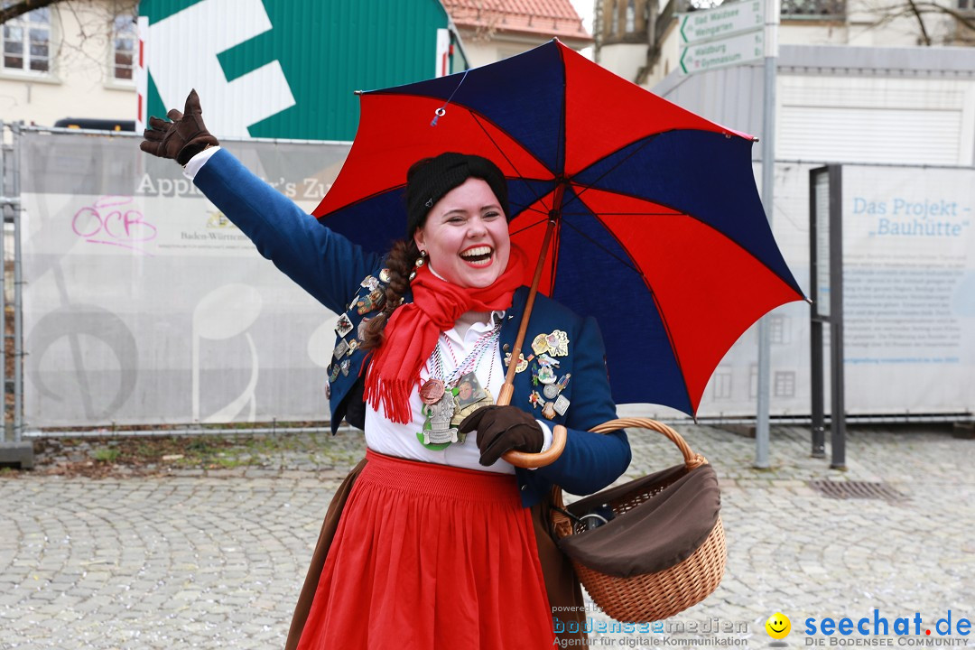 Rosenmontagsumzug - Narrensprung: Ravensburg, 12.02.2024