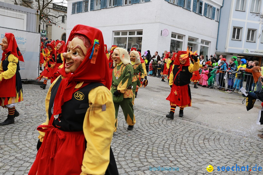 Rosenmontagsumzug - Narrensprung: Ravensburg, 12.02.2024