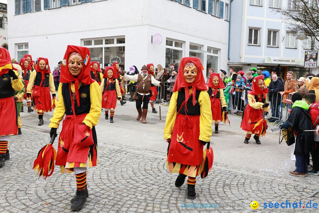 Rosenmontagsumzug - Narrensprung: Ravensburg, 12.02.2024