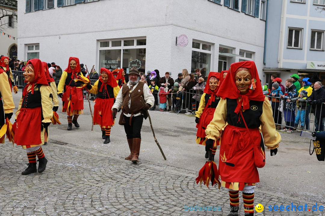 Rosenmontagsumzug - Narrensprung: Ravensburg, 12.02.2024