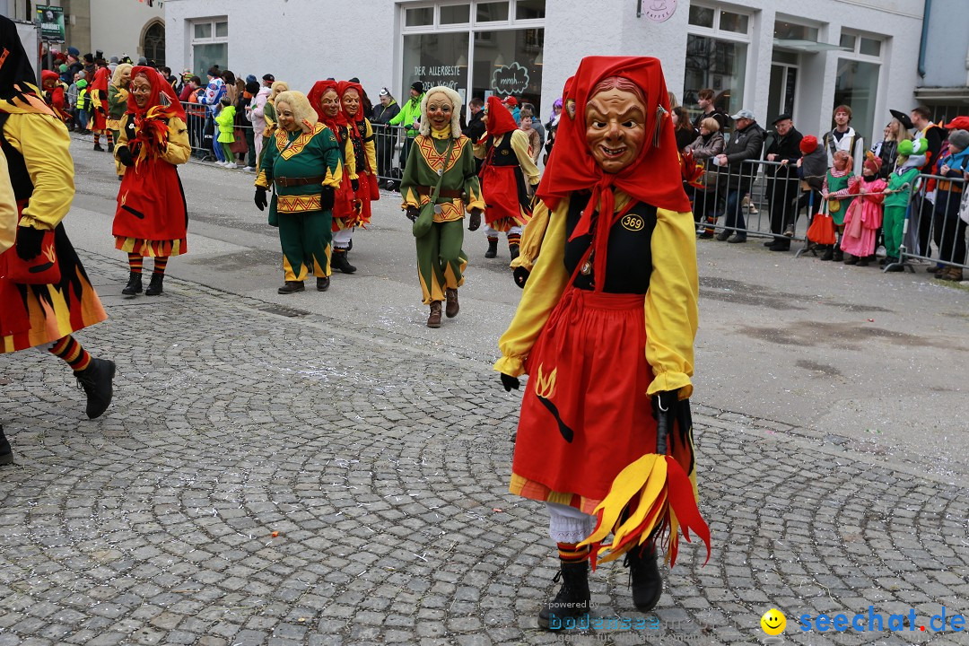 Rosenmontagsumzug - Narrensprung: Ravensburg, 12.02.2024