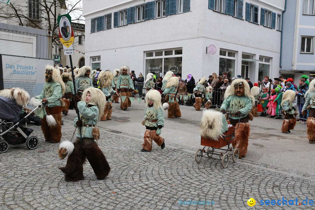 Rosenmontagsumzug - Narrensprung: Ravensburg, 12.02.2024