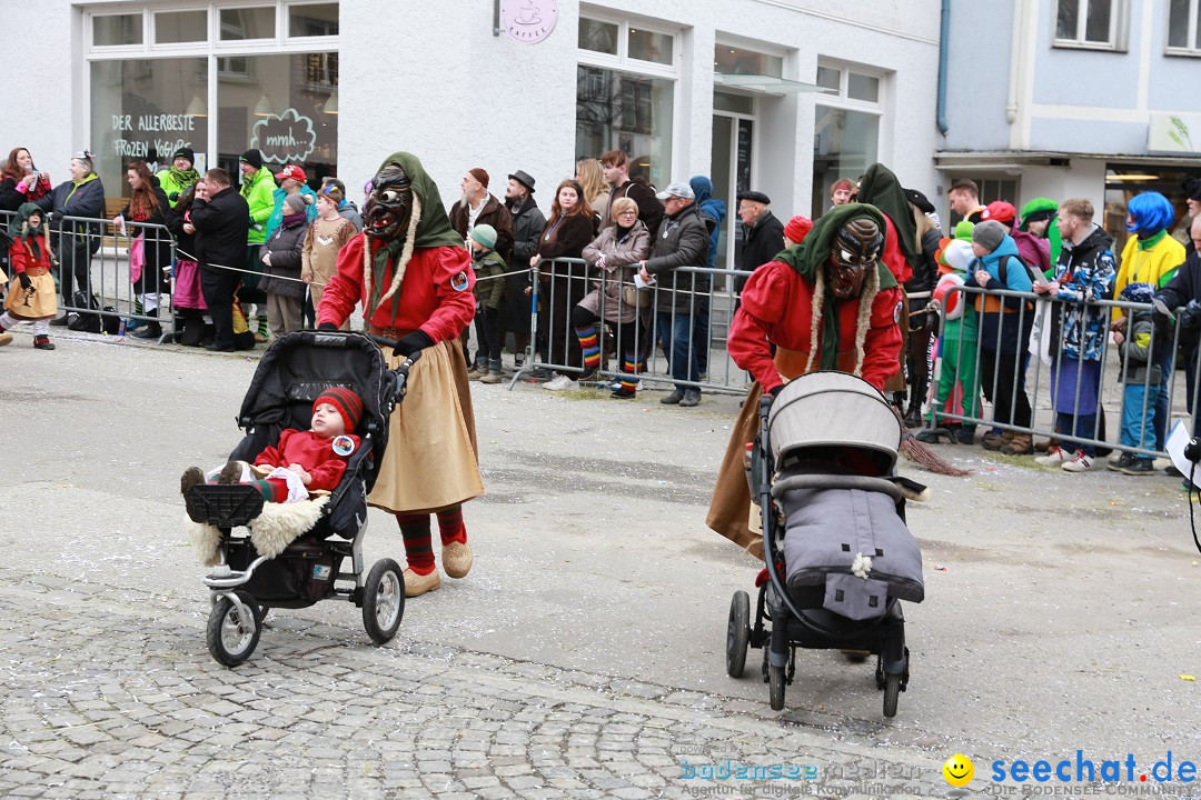 Rosenmontagsumzug - Narrensprung: Ravensburg, 12.02.2024