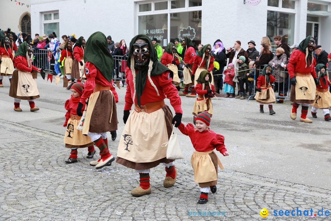 Rosenmontagsumzug - Narrensprung: Ravensburg, 12.02.2024