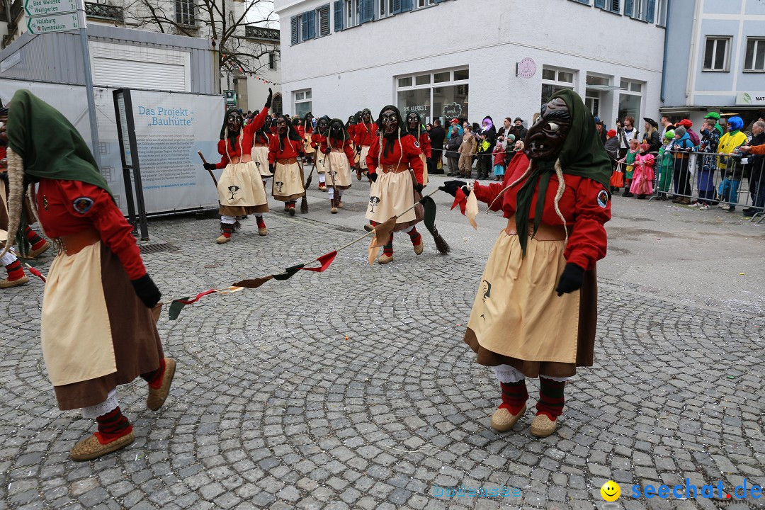 Rosenmontagsumzug - Narrensprung: Ravensburg, 12.02.2024