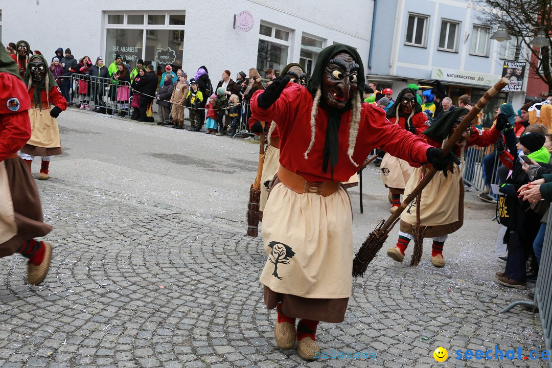 Rosenmontagsumzug - Narrensprung: Ravensburg, 12.02.2024