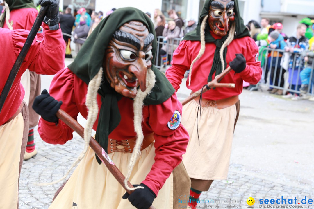 Rosenmontagsumzug - Narrensprung: Ravensburg, 12.02.2024