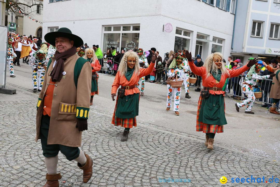 Rosenmontagsumzug - Narrensprung: Ravensburg, 12.02.2024