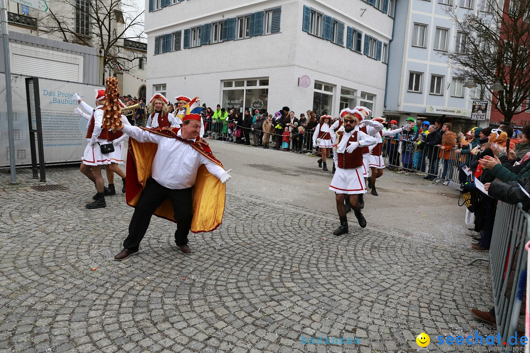 Rosenmontagsumzug - Narrensprung: Ravensburg, 12.02.2024